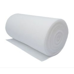 White Fine Filter Pad Roll 11.8" x 236" x 0.78"