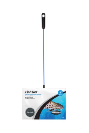 Seachem Fish Net Fine Mesh 8" Long Handle
