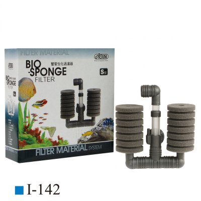 ISTA Double Foam Sponge Filter-, 5.5"W x 5.5"H