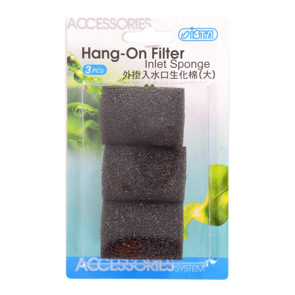ISTA Hang On Filter Inlet Sponge 3pcs