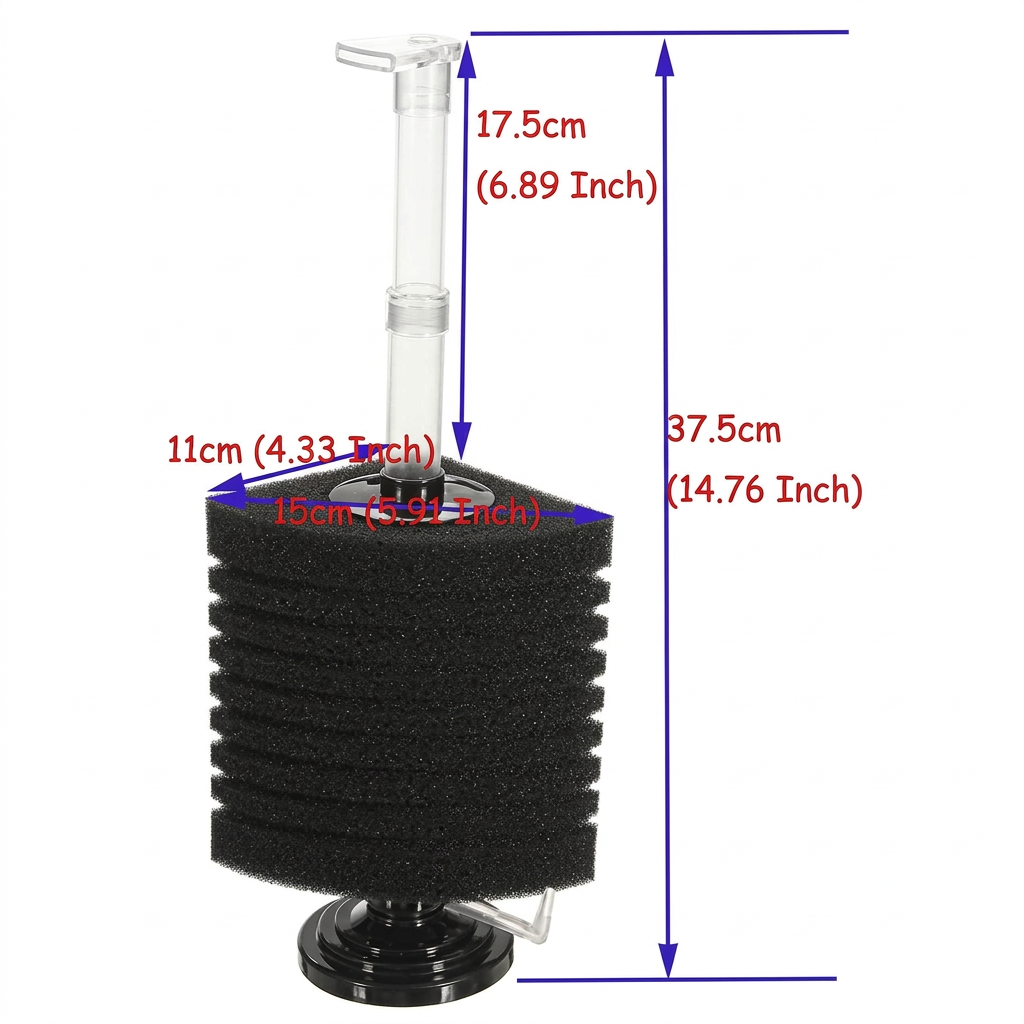 Xinyou Corner Sponge Filter