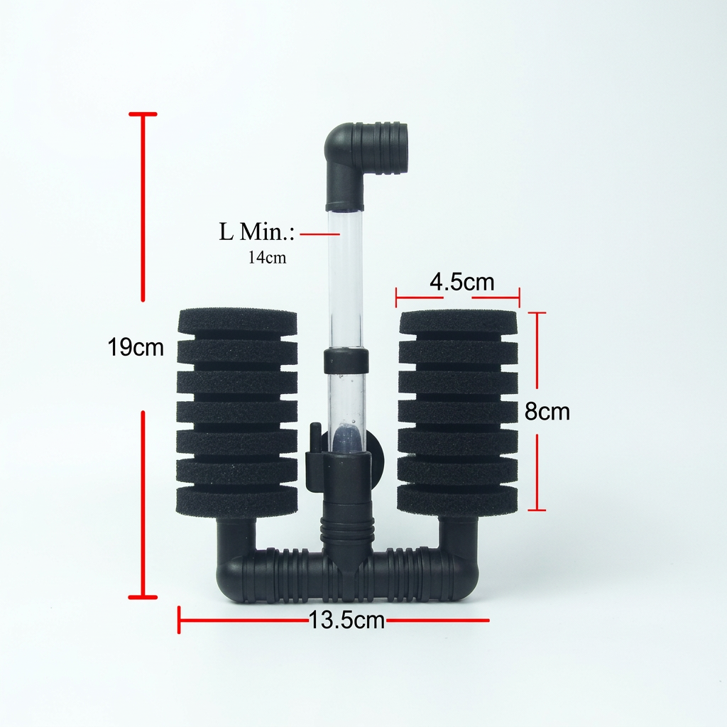 Xinyou Hang On Wall Double Sponge Filter