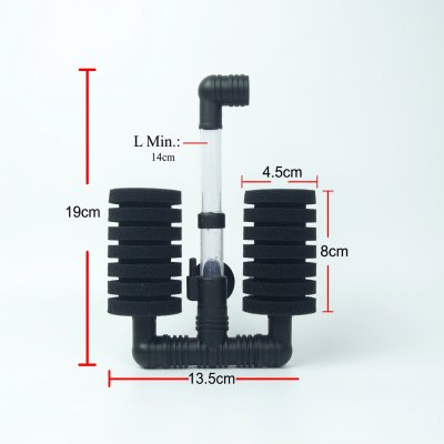 Xinyou Hang On Wall Double Sponge Filter