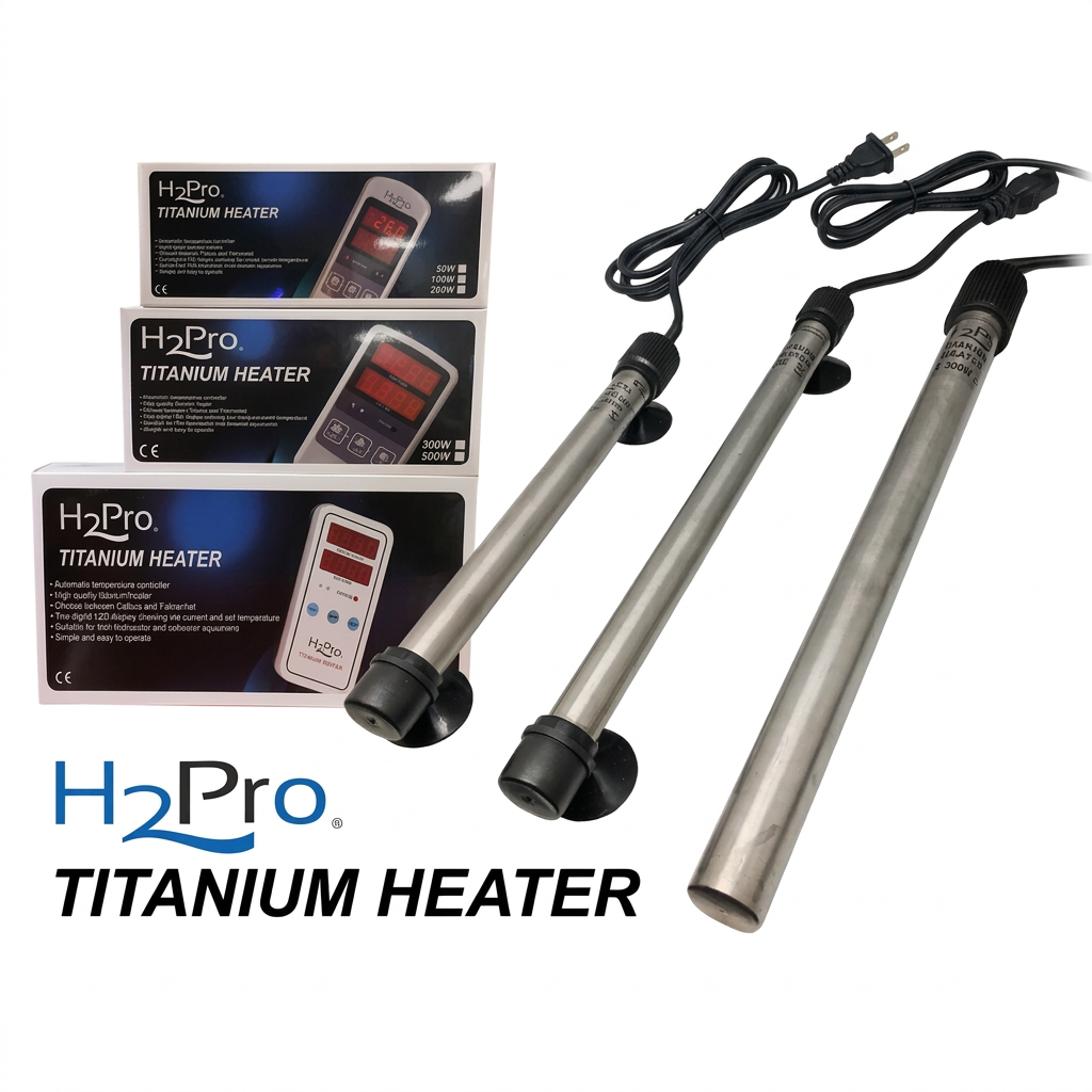 H2Pro Titanium Heater 1000W w/ Controller