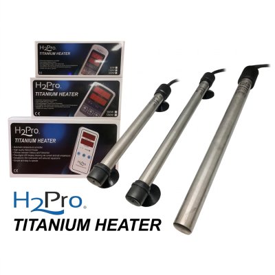 H2Pro Titanium Heater 200W w/ Controller