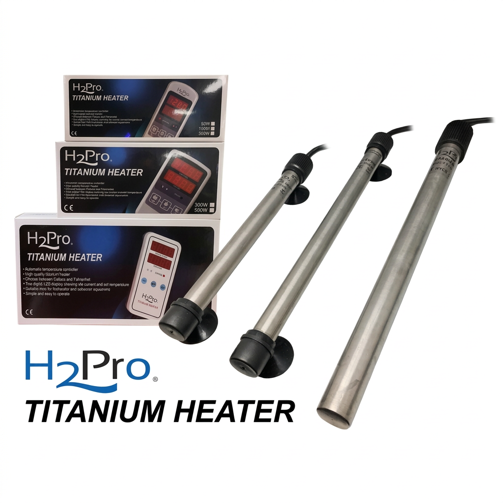 H2Pro Titanium Heater 50W w/ Controller