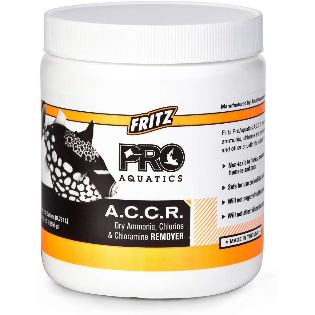 Fritz Concentrated Dry Ammonia, Chlorine and Chloramine Remover