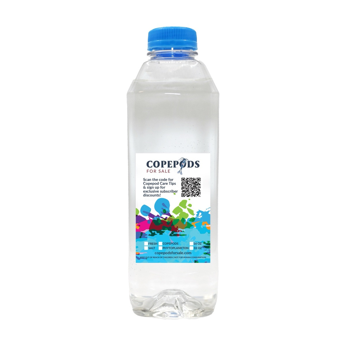 Copepods 4 Species (32-ounce bottle)